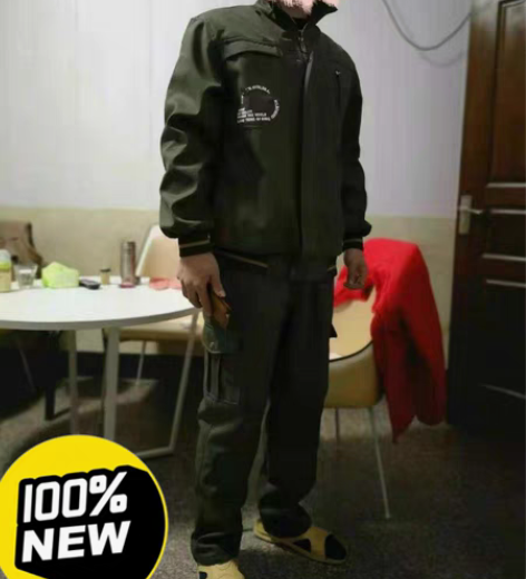 包邮冬季加绒工作服迷彩服电焊厂服汽修工装劳...