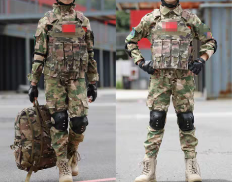 转卖儿童迷彩服套装春秋男女童特种兵演出服夏...