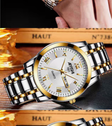 包邮【特价清仓】全自动机芯手表男士夜光超薄...