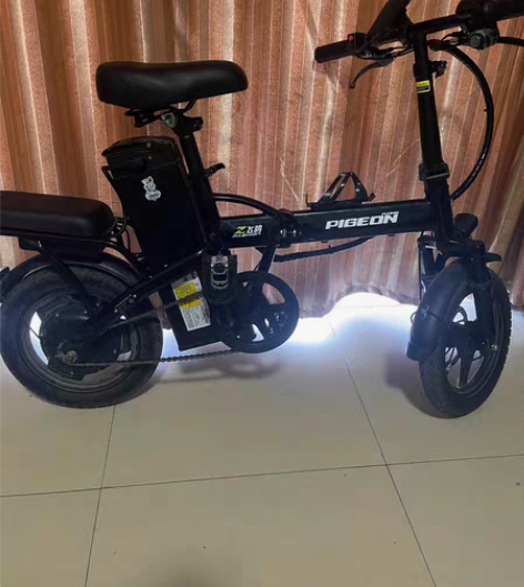 飞鸽牌代驾折叠电动自行车,可以折叠放后备箱...