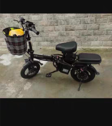 转卖因工作原因，现出手五羊折叠电动自行车代...