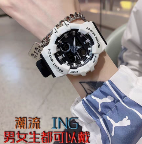 包邮高档手表男女士初高中学生韩版潮流运动防...