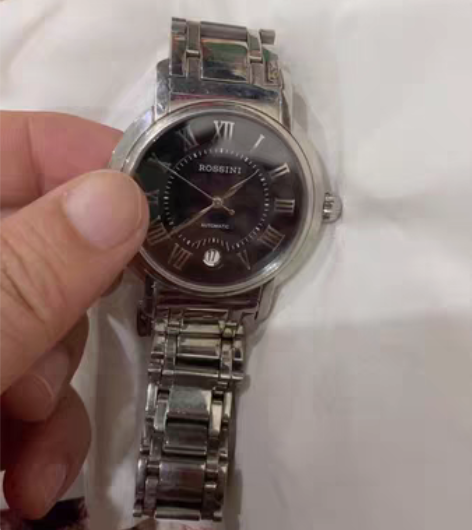 包邮罗西尼手表，全自动机械表精钢男表556...