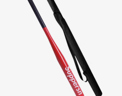 包邮合金防身钢棒球棒 防身棒球棍 磨砂哑光...