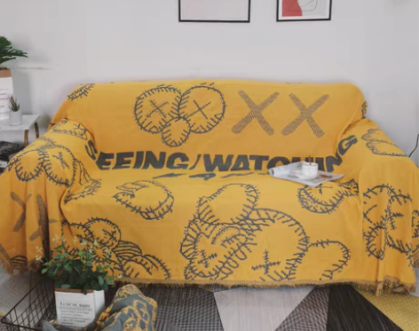 转卖北欧四季沙发巾ins沙发布全盖网红毯子...