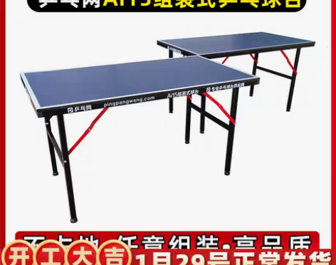 转卖【乒乓网】ai15组装式乒乓球台拼接式...