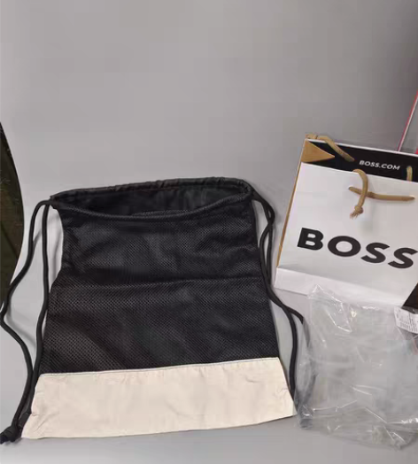 包邮hugoboss定制球袋抽绳带抽绳背包...