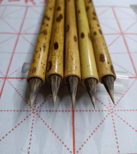 包邮紫毫鸡距小楷，2支60元包邮，笔尖爽利...