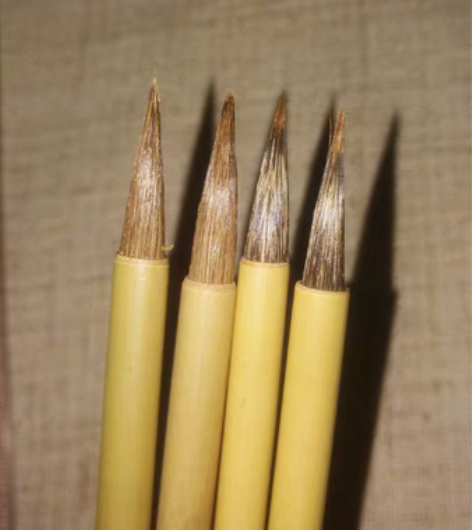 老毛笔  紫毫  狼毫  古法小楷一组 如...