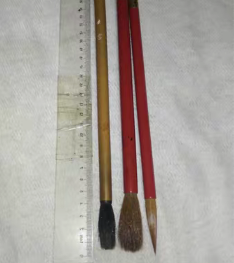 #老毛笔#熊野笔#紫毫，纯狼毫#  议价交...