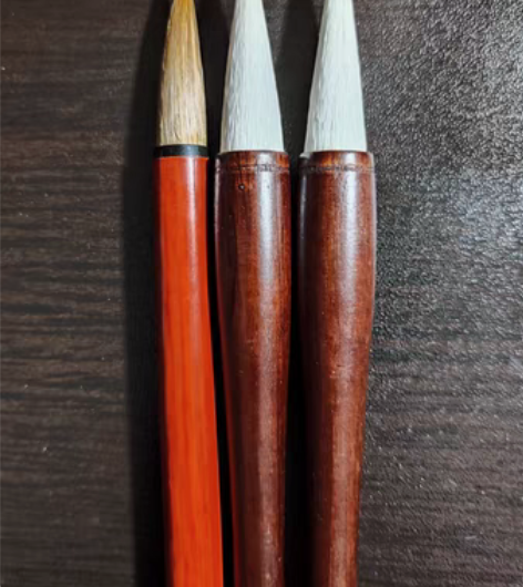 包邮学院定制毛笔三支套装 出锋3.2和3....