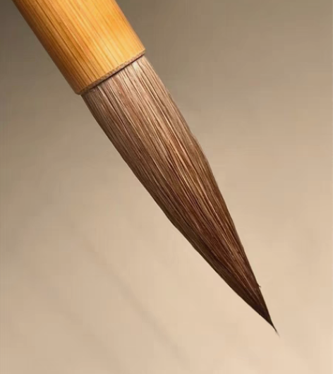 包邮日本老毛笔《遊墨》马山毛笔书画用笔很好...