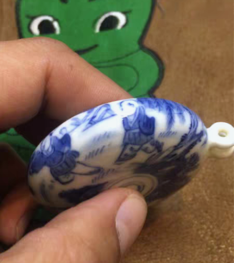 许四早期绣眼鸟食罐  顺丰保价到付不议价不...
