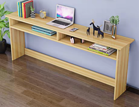 转卖墙边窄桌长条桌靠墙细长条桌子超窄夹缝柜...