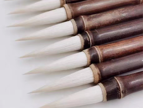 包邮【狼钩】艺考特制加健羊毫篆书毛笔 专为...