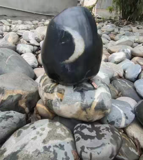 包邮弯月 月儿弯弯丨长江石原石252014...