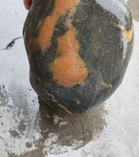 包邮如意金葫芦丨长江石原石28*22*12...