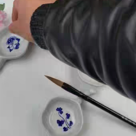 包邮#粉丝福利#多功能带柄小水碟小墨蝶一个...