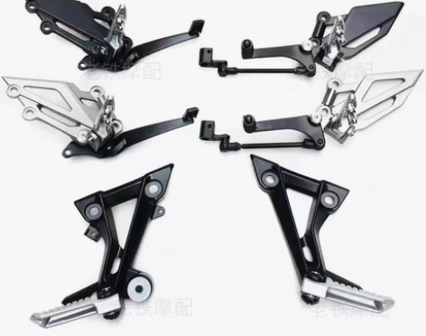转卖国产川崎小忍者摩托车刹车脚蹬挂挡杆支架...