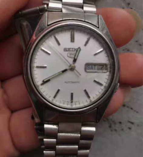 包邮精工手表，功能完好，能走动，实物拍摄，...