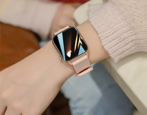 转卖安卓苹果通用女士智能手表蓝牙电话多功能...