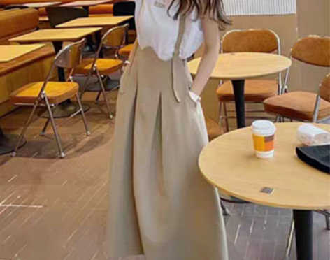 转卖洋气减龄炸街套装连衣裙女夏小个子纯棉T...