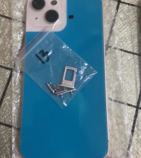 包邮苹果13中框后壳全新原装粉色 感兴趣的...