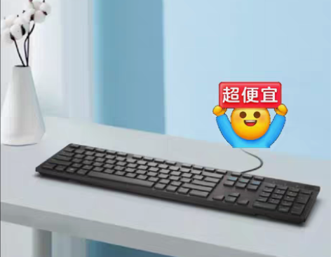 戴尔（DELL）KB216 键盘 有线  ...