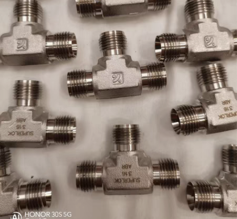 包邮韩国3/8卡套三通 本体  全新  1...