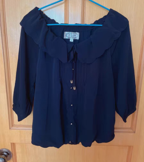 包邮品牌甜美可爱长袖上衣 拉夏贝尔正品剪?...