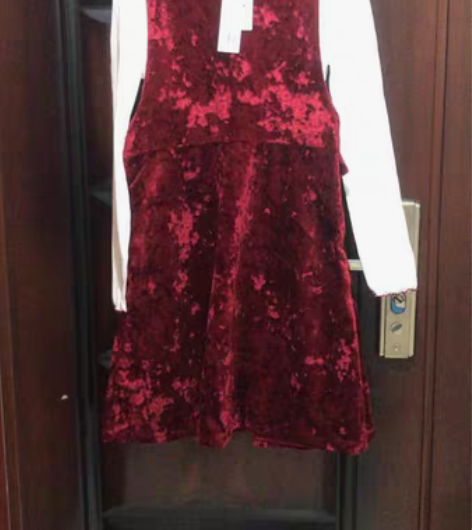 包邮puella两件套，打底针织衫和吊带裙...