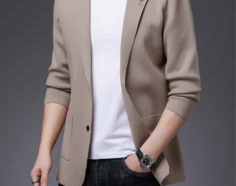 转卖南极人春秋季男士开衫毛衣韩版潮流帅气修...