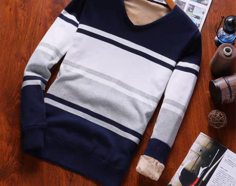 转卖南极人2018冬季男士加绒加厚保暖毛衣...