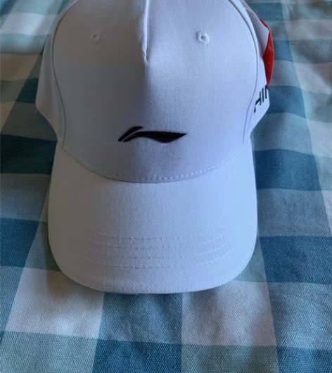 中国李宁赞助中国国家队全新白色遮阳帽子一个...