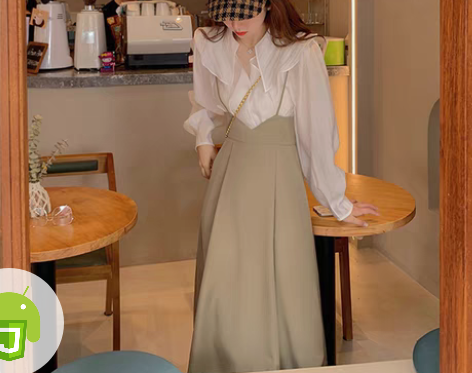 转卖秋季小香风职业港风套装女复古chic网...
