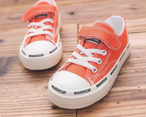 包邮回力童鞋全新24码，内长16.0，橘色...