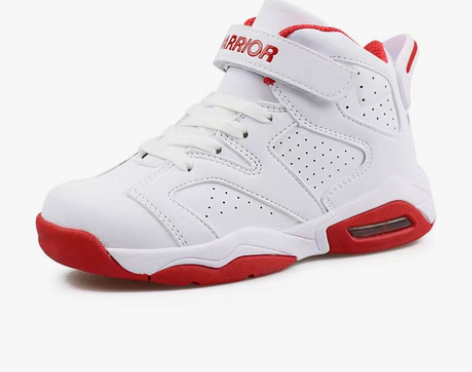 转卖回力儿童运动鞋男童鞋防滑春秋白色高帮篮...