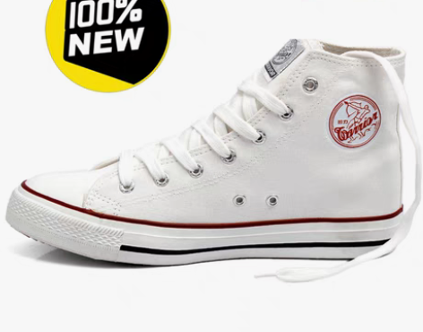 包邮全新，包邮，回力高帮帆布鞋女2021年...