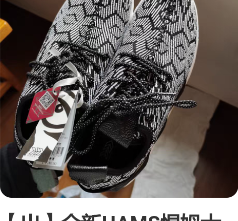 【出】全新HAMS悍姆士运动鞋 黑闪电HS...