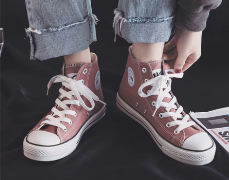 转卖【男神价】回力女鞋高帮帆布鞋2022秋...