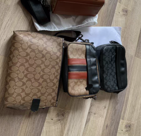 全新，蔻驰男士包！喜欢捡漏的朋友看过来！！...