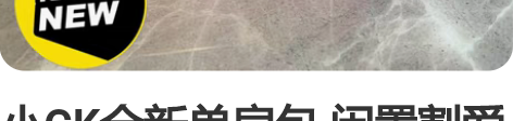 小CK全新单肩包 闲置割爱 一口价200?...