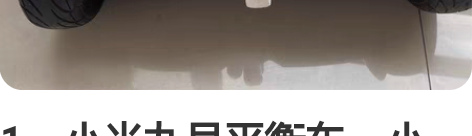 1、小米九号平衡车，小九，体感智能骑行，遥...