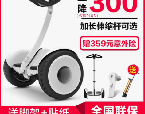 转卖【狂暑价】小米平衡车九号双轮两轮成人儿...