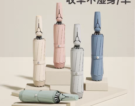 包邮ZUODU 左都全自动反向雨伞男女大号...