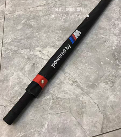 包邮宝马M超大号长柄雨伞黑胶防晒防紫外线商...