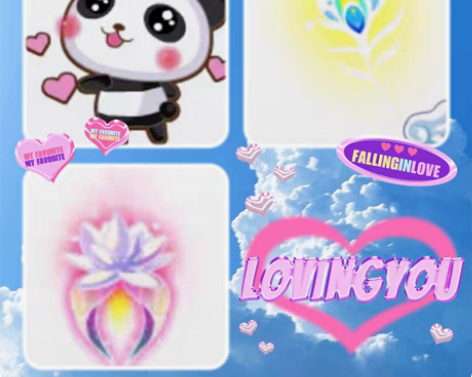 奥比岛梦幻雀之灵 开心的小黑 冰玉之莲 借...