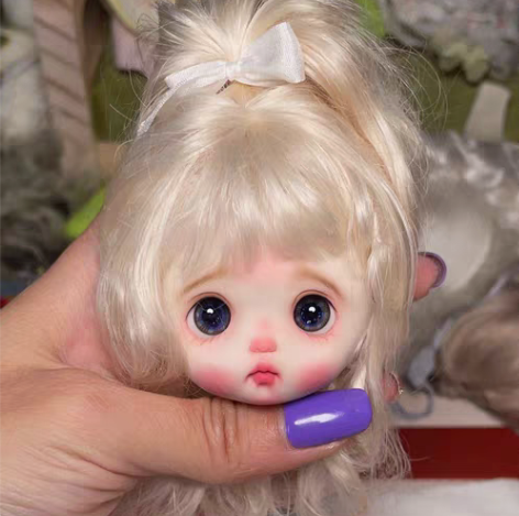 ob11娃头 已领养展示 标价是头发   ...