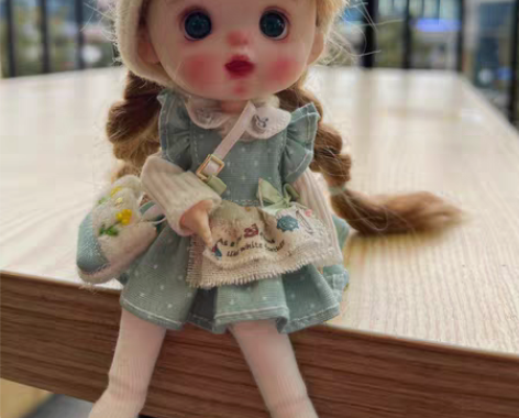 特价ob11娃头开颅可动眼自制软陶娃头 声...