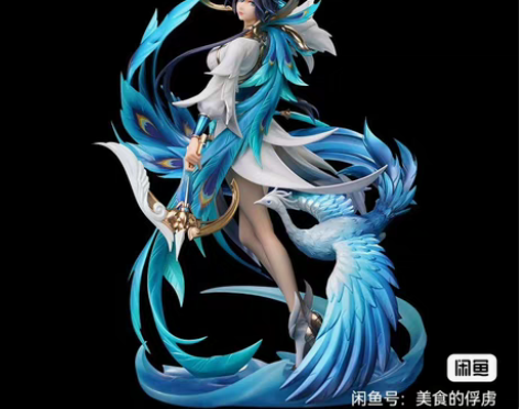 虞姬手办—云霓雀翎，正版，王者官方商城购买...